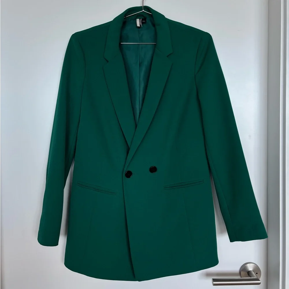 Topshop Green Blazer Jacket - Picture 3 of 10